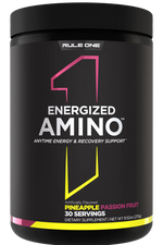 Rule1 Energized Amino, 30 Servings | Amino Acids with Natural Caffeine – product photo