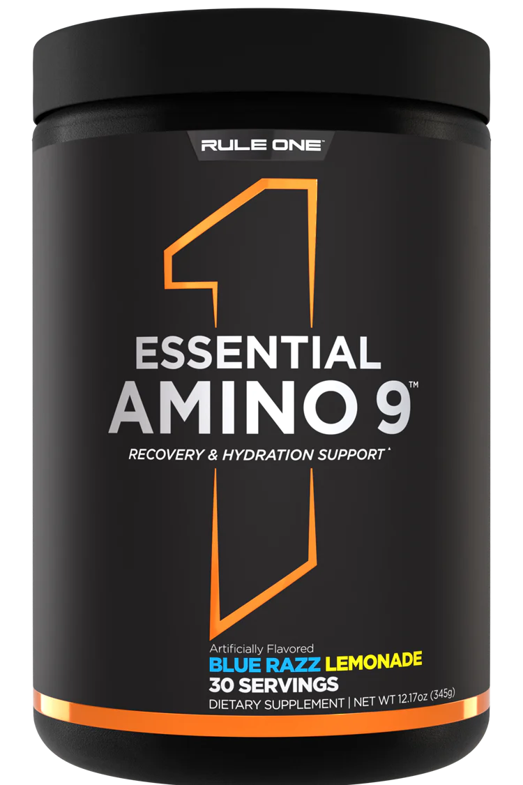 Rule1 Essential Amino 9, 6 Servings | 9 Essential Amino Acids with Electrolytes – product photo