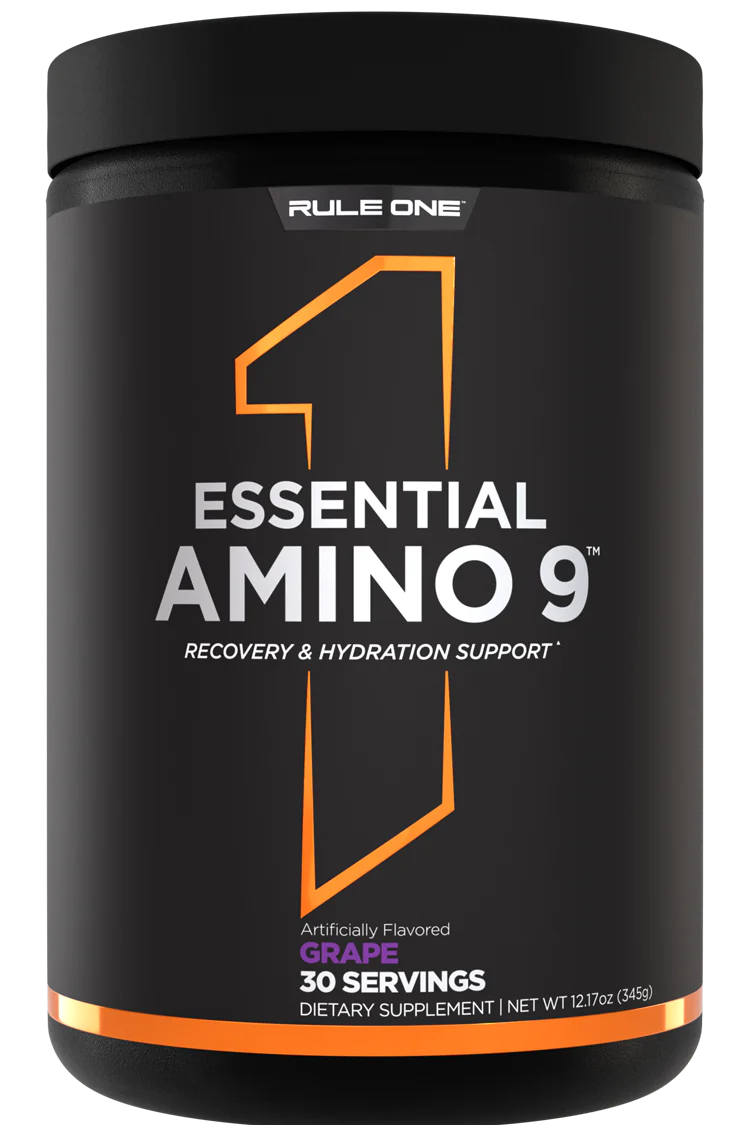 Rule1 Essential Amino 9, 6 Servings | 9 Essential Amino Acids with Electrolytes – product photo
