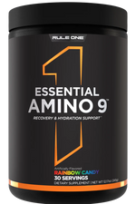 Rule1 Essential Amino 9, 6 Servings | 9 Essential Amino Acids with Electrolytes – product photo