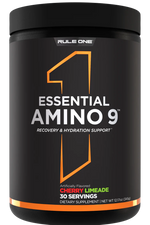 Rule1 Essential Amino 9, 6 Servings | 9 Essential Amino Acids with Electrolytes – product photo