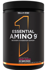 Rule1 Essential Amino 9, 6 Servings | 9 Essential Amino Acids with Electrolytes – product photo