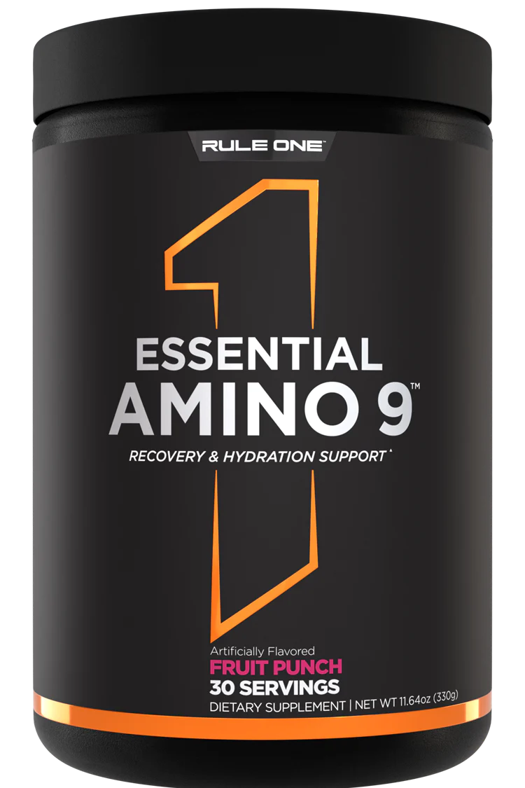 Rule1 Essential Amino 9, 6 Servings | 9 Essential Amino Acids with Electrolytes – product photo