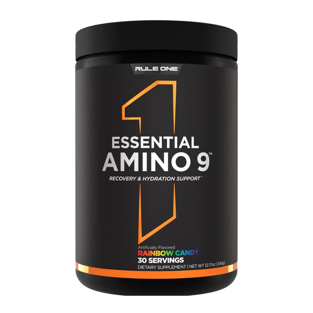 Rule1 Essential Amino 9, 6 Servings | 9 Essential Amino Acids with Electrolytes