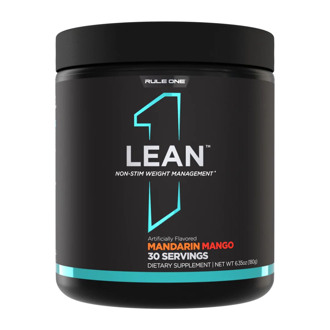 Rule1 Lean, 30 Servings | Non-Stimulant Powder Drink