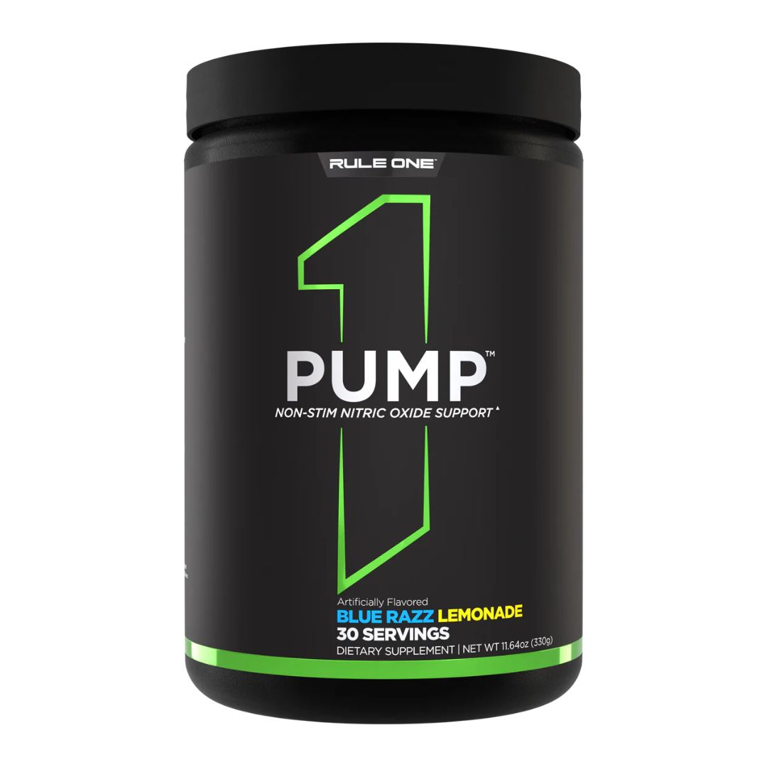 Rule1 Pump, 30 Servings | Stimulant-Free Pre-Workout Formula