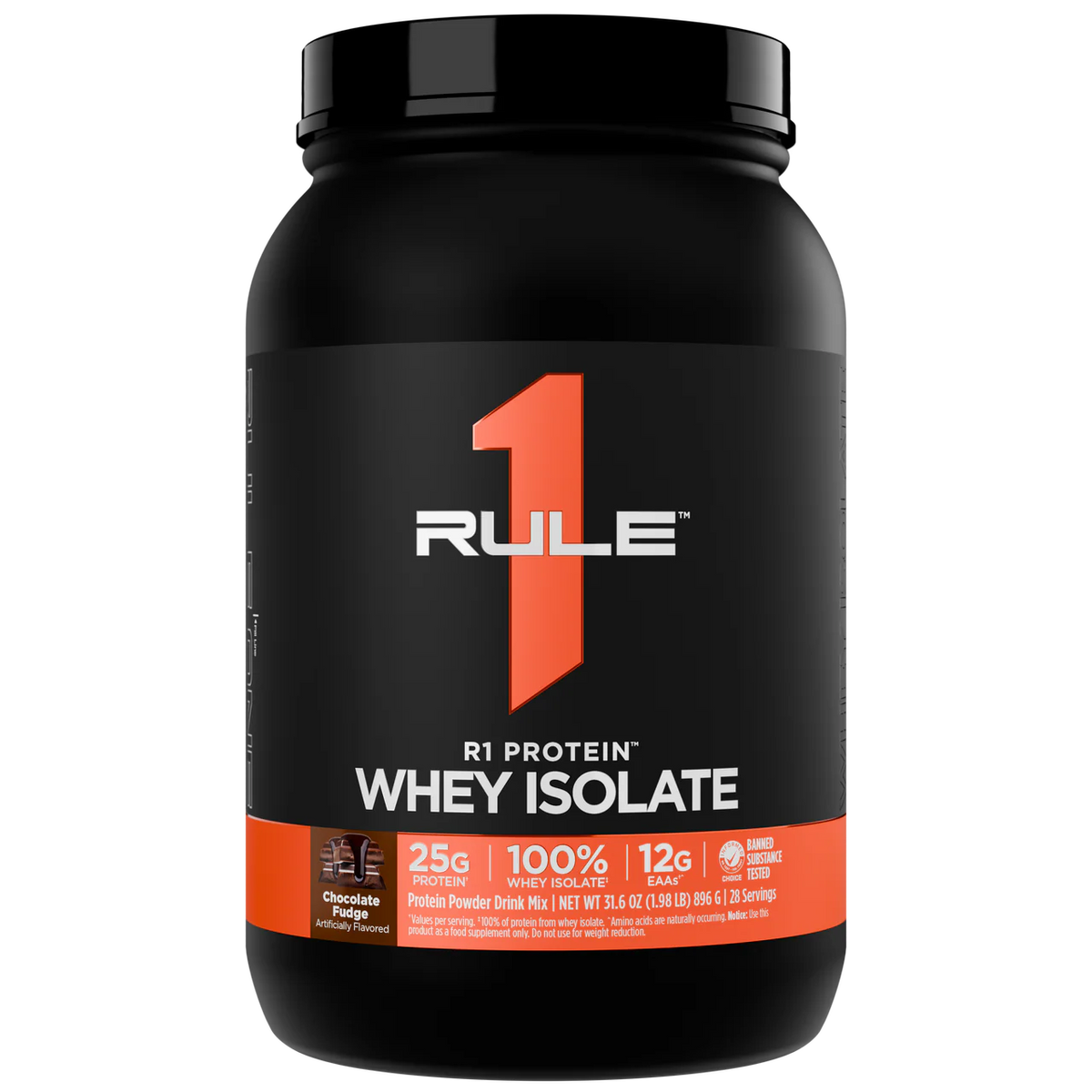 Rule1 R1 Protein, 30 Servings | Whey Isolate & Hydrolysate Protein