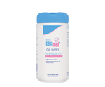 Sebamed Baby Oil Wipes 70 wipes | Gentle Nappy-Area Cleansing