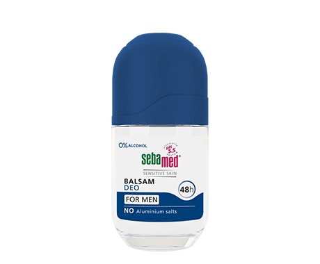 Sebamed Balsam Deodorant For Men Roll-On 50ml | 48h Men's Protection