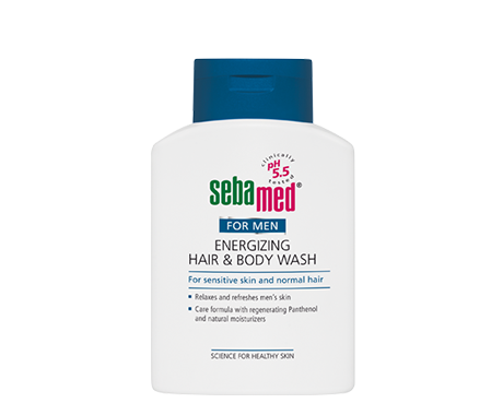 Sebamed Energizing Hair & Body Wash 200ml | 2-in-1 Energizing Cleanse