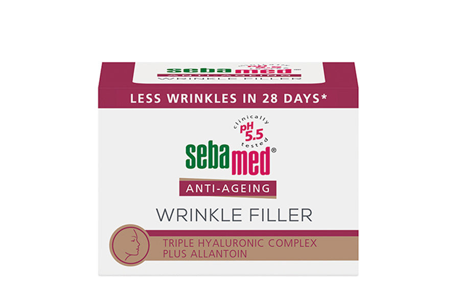 Sebamed Anti-Ageing Wrinkle Filler Face Cream 50ml | Plumping Triple Hyaluron Care