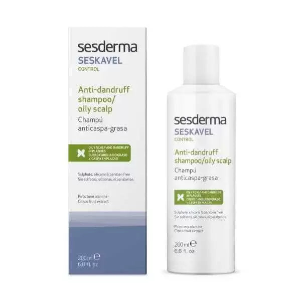 Sesderma Seskavel Control Oily Hair & Dandruff Shampoo 200ml