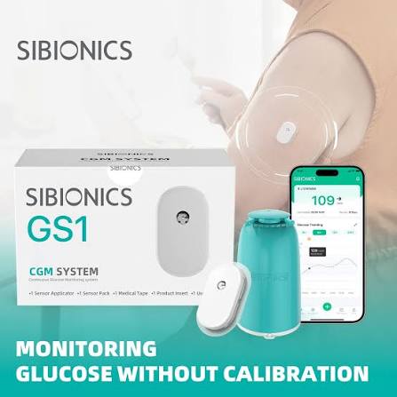 SIBIONICS GS1 CGM Sensor (1 Sensor/14 Days) – product photo
