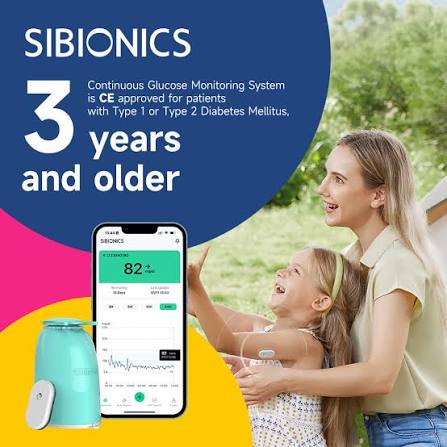 SIBIONICS GS1 CGM Sensor (1 Sensor/14 Days) – product photo