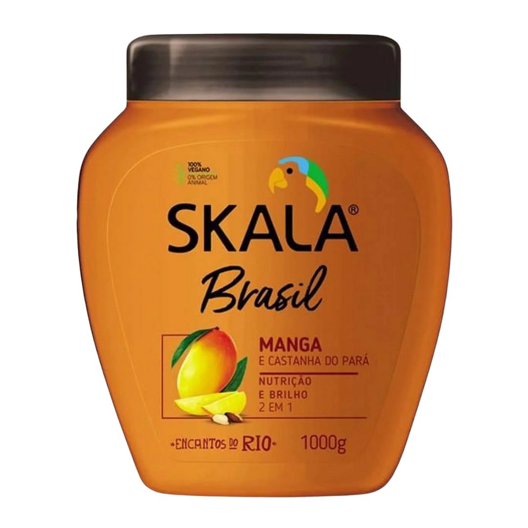 Skala Manga (Mango & Brazil Nut) 2-in-1 Treatment Cream 1kg | Moisture & Frizz Control