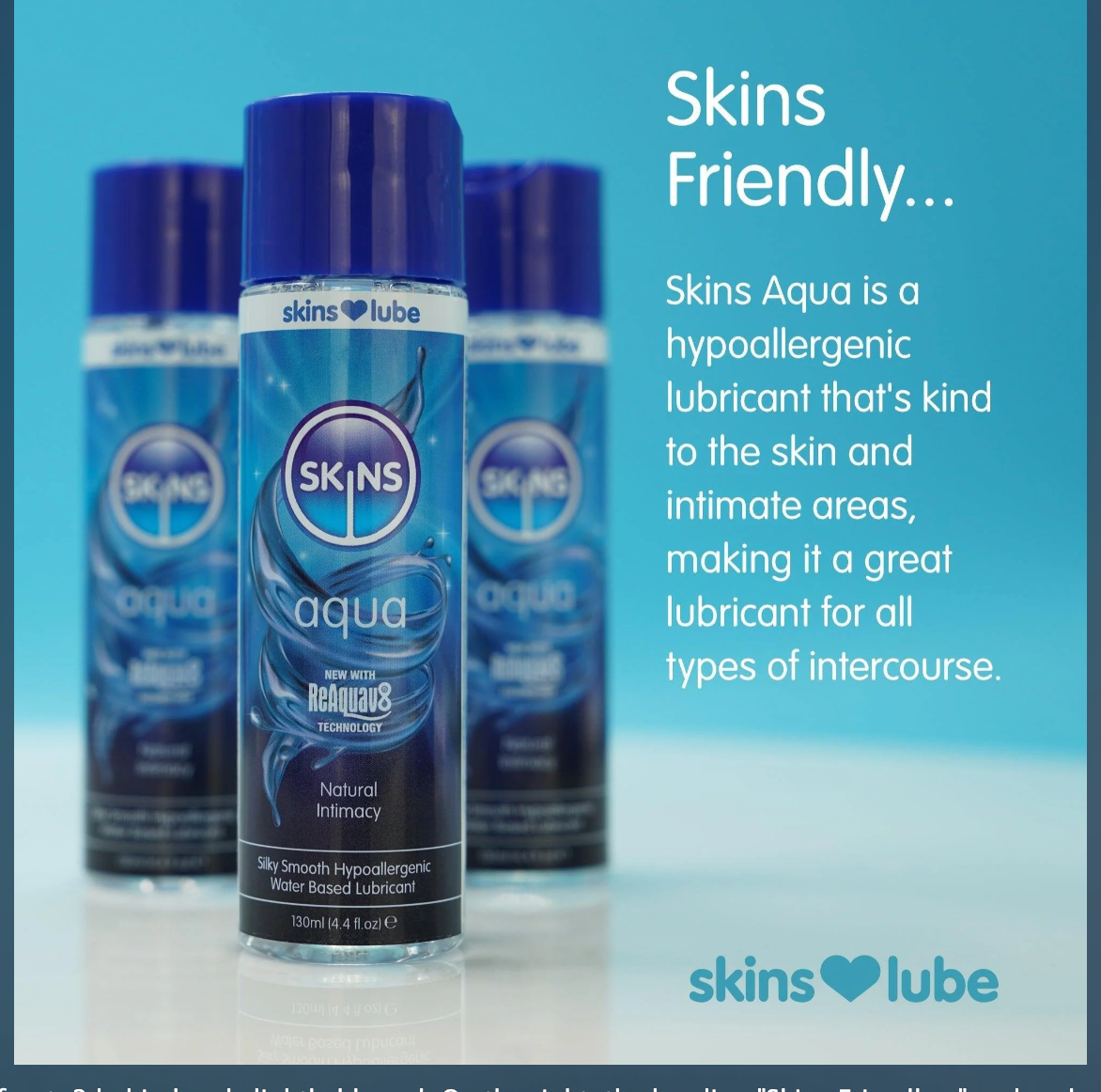 Skins Aqua Natural Lubricant – product photo