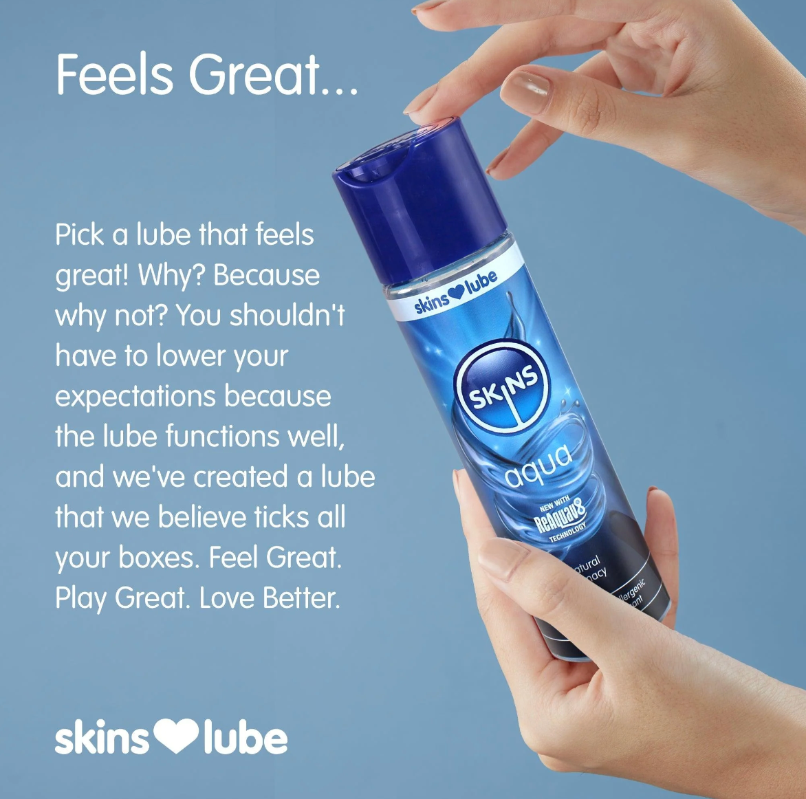 Skins Aqua Natural Lubricant – product photo