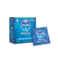 واقيات ذكرية لاتكسية رقيقة Natural Condoms من Skins، 4 واقيات ذكرية
