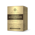 Solgar Advanced Acidophilus Plus, 60 Vegetable Capsules | Two-Strain Live Culture Formula