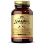 Solgar Calcium Magnesium Plus Zinc, 100 Tablets | Calcium, Magnesium & Zinc for Bones