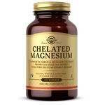 Solgar Chelated Magnesium, 100 Tablets | Patented Chelated Magnesium Tablets