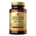 Solgar Chromium Picolinate 500 mcg, 60 Vegetable Capsules | Chromium for Normal Blood Glucose