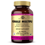 Solgar Female Multiple, 60 Tablets | Multivitamin, Mineral & Herbal Formula for Women
