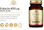 Solgar Folate 666 mcg DFE, 100 Tablets | Folic Acid 400 mcg per Tablet – product photo
