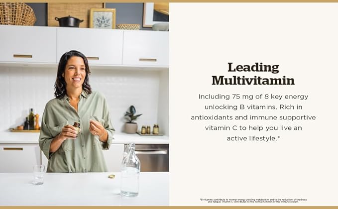 Solgar Formula VM-75, 60 Tablets | Daily Multivitamin with B Vitamins – product photo