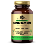 Solgar Full Potency Cinnamon, 100 Vegetable Capsules | Full Potency Cinnamon Herbal Extract