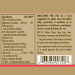 Solgar Magnesium with Vitamin B6, 100 Tablets | Magnesium Combined with Vitamin B6 – product photo