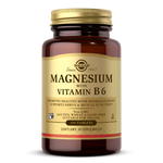 Solgar Magnesium with Vitamin B6, 100 Tablets | Magnesium Combined with Vitamin B6