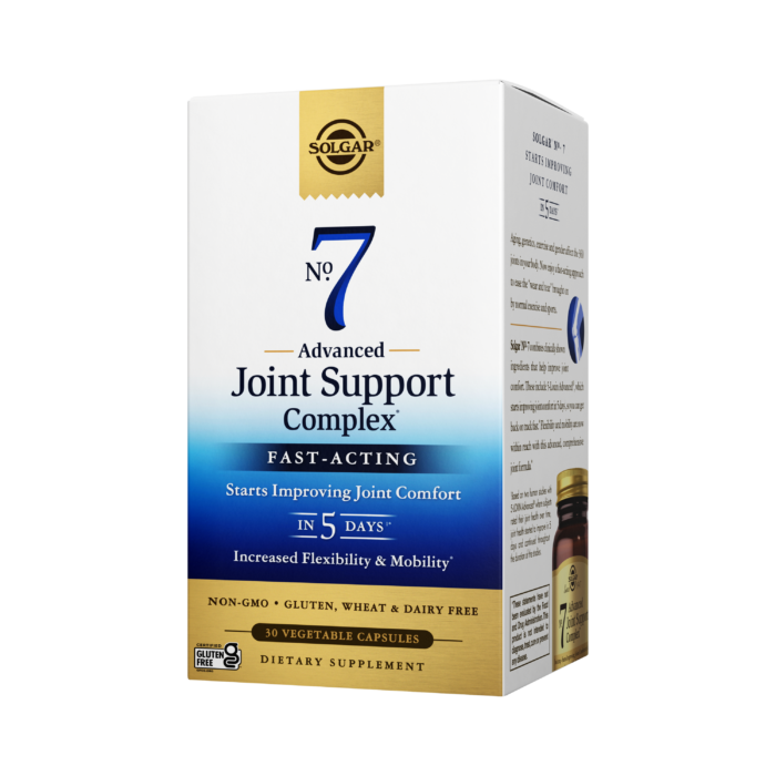 Solgar No. 7, 30 Vegetable Capsules | Once-Daily Formula with 5-LOXIN Advanced®