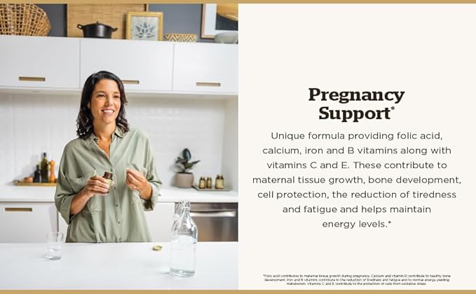 Solgar Prenatal Nutrients, 120 Tablets | Multivitamin for Pregnancy & Breastfeeding – product photo
