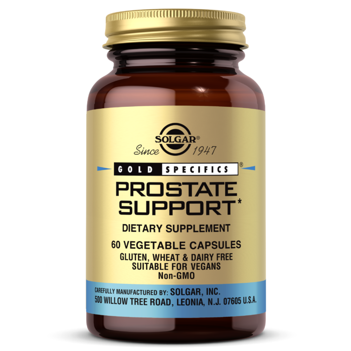 Solgar Prostate Support, 60 Vegetable Capsules | Nutrient and Herb Formula for Men