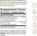 Solgar SFP Echinacea Herb Extract, 60 Vegetable Capsules | Standardised Full Potency Echinacea Extract – product photo