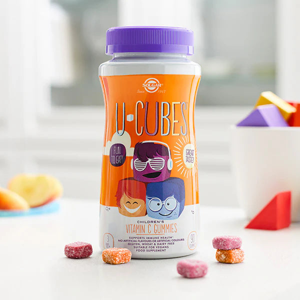Solgar U-Cubes Children's Vitamin C, 90 Gummies | Vitamin C Gummies for Children – product photo