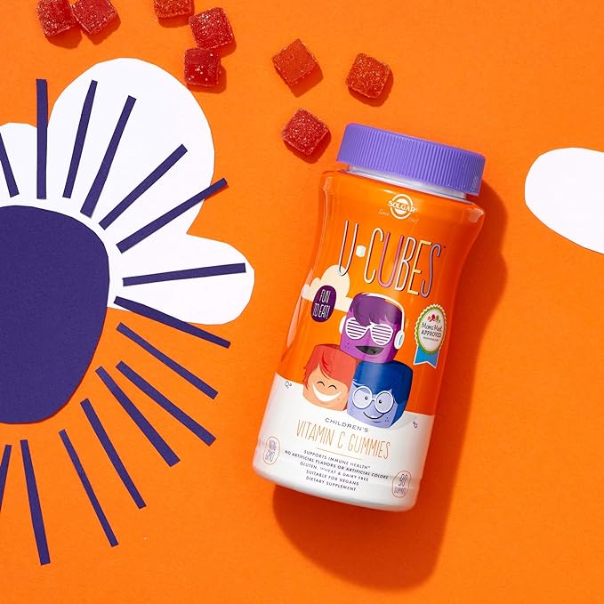 Solgar U-Cubes Children's Vitamin C, 90 Gummies | Vitamin C Gummies for Children – product photo