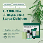 SOME BY MI AHA BHA PHA 30 Days Starter Kit 4-piece kit | Mild Exfoliating Daily Routine – product photo