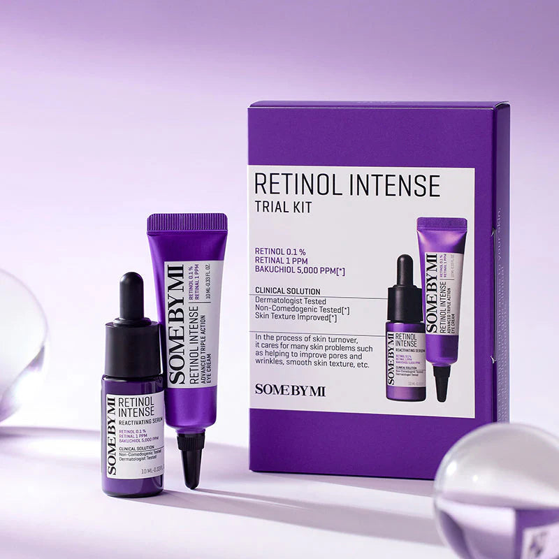 SOME BY MI Retinol Intense Trial Kit 2 x 10ml | Retinol Serum and Eye Cream Duo – product photo