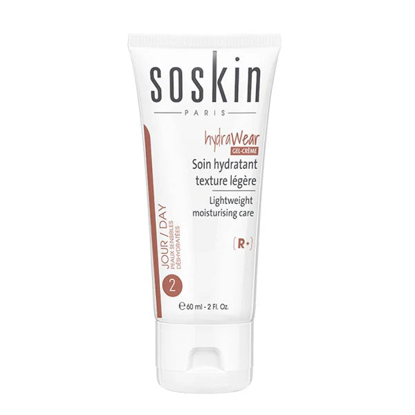 Soskin Hydrawear Gel Cream Moisturising Care 60ml | Lightweight 24H Hydration