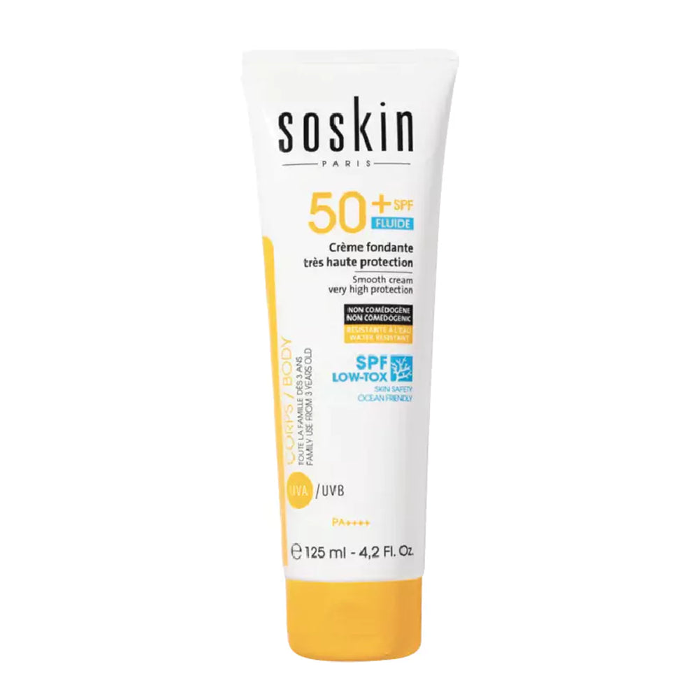 Soskin Smooth Sunscreen Very High Protection 50+ 125ml | Very High Protection SPF 50+