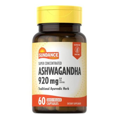 Sundance Ashwagandha 920 mg, 60 Capsules | 10:1 Ashwagandha Root Extract Capsules – product photo