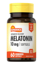 Sundance Melatonin 10 mg Quick Release, 60 Softgels | Quick Release Melatonin Softgels – product photo