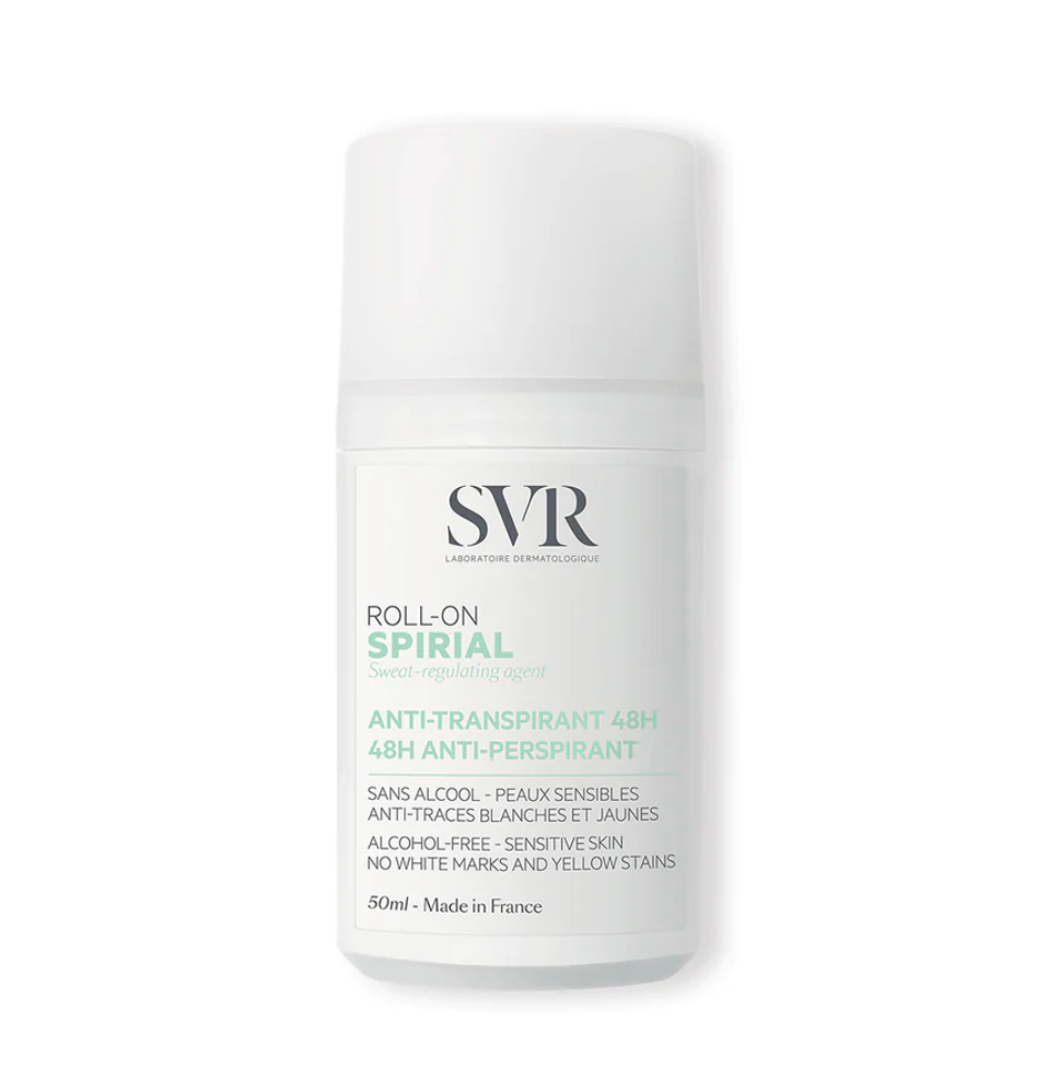 SVR Spirial Roll-On Antiperspirant Deodorant 50ml | 48h Perspiration Control