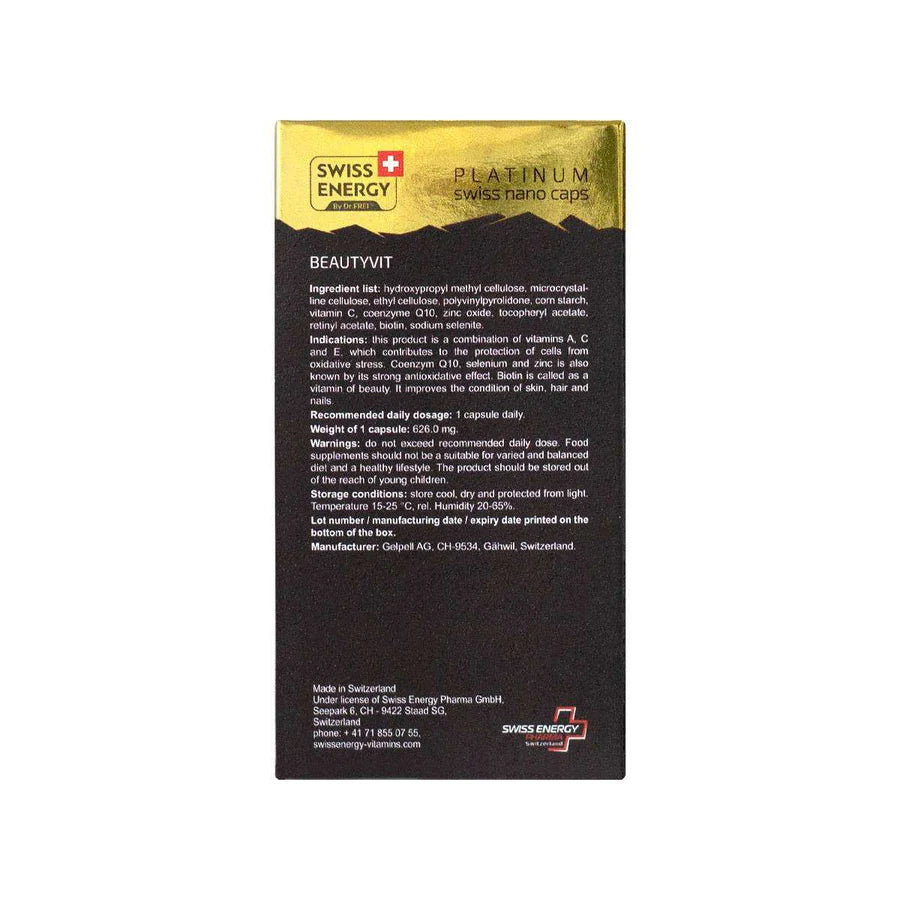 Swiss Energy Beautyvit, 30 Capsules – product photo