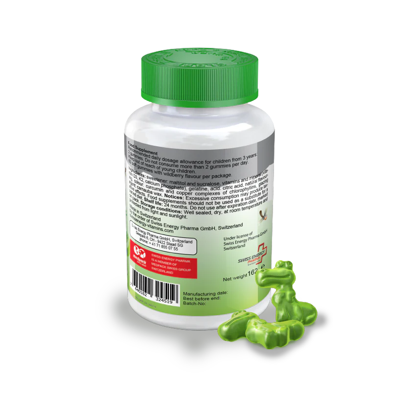 Swiss Energy Bones & Teeth, 60 Gummies – product photo