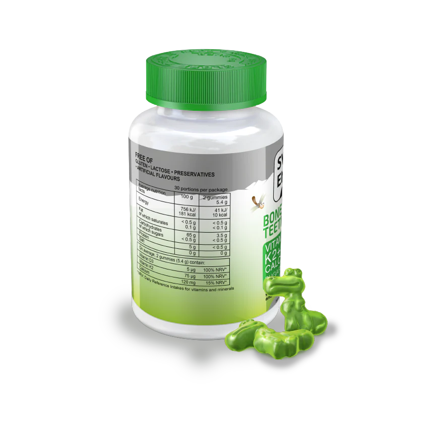 Swiss Energy Bones & Teeth, 60 Gummies – product photo