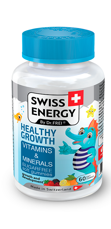 Swiss Energy Healthy Growth, 60 Gummies – product photo