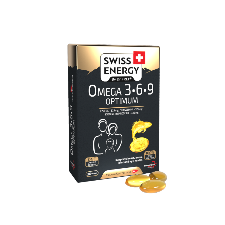 Swiss Energy Omega-3-6-9 Optimum, 30 Softgels